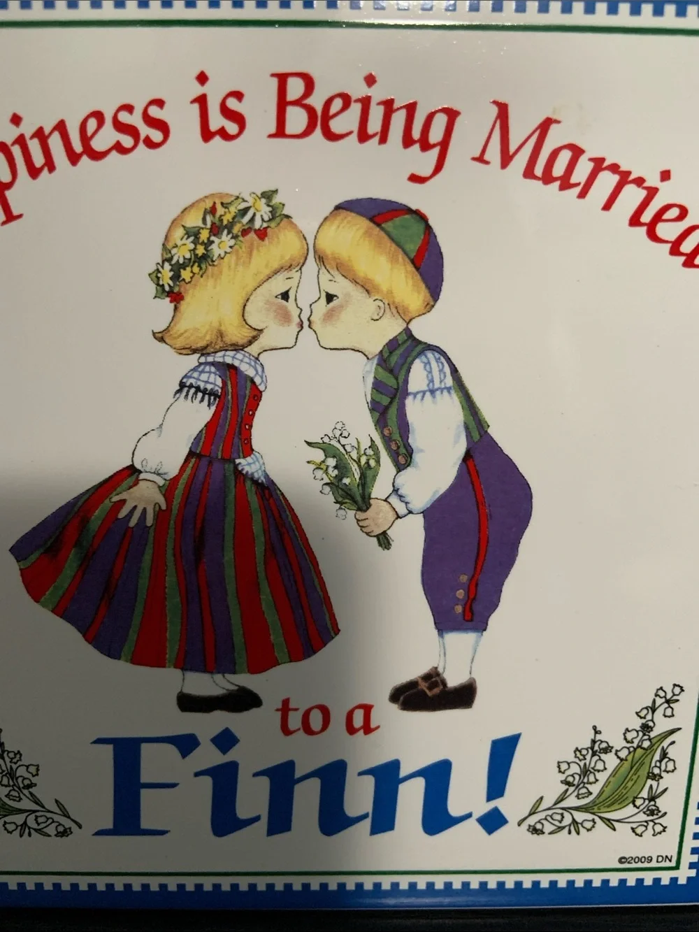 Trivet with Finnish Saying - Picture 4 of 4